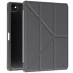 Hipporizz Origo 防摔含筆槽 iPad Pro 13 吋 (第 8 代，2025，M5) 晶透保護殼, 深灰
