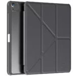 Hipporizz Origo 防摔含筆槽 iPad Air 13 吋 (第 3 代，2026，M4) 晶透保護殼, 深灰