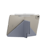 MAGEASY FACET 含筆槽 透明背蓋 iPad Air 11 吋 (第 8 代，2026，M4) 全方位支架保護套, 阿拉斯加藍：圖片 2