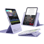 ESR 億色 眾置可升降 iPad Air 13 吋 (第 3 代，2026，M4) 可拆式平板保護殼, 羅蘭紫