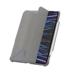 JTLEGEND Mighty Shield iPad Pro 11 吋 (第 6 代，2025，M5) 軍規多角度透明保護殼, 淺灰：圖片 3