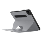 ZUGU case 可磁吸軍規 iPad Pro 12.9 吋 (第 5 代，2021，M1) 皮革平板保護殼, 極致灰