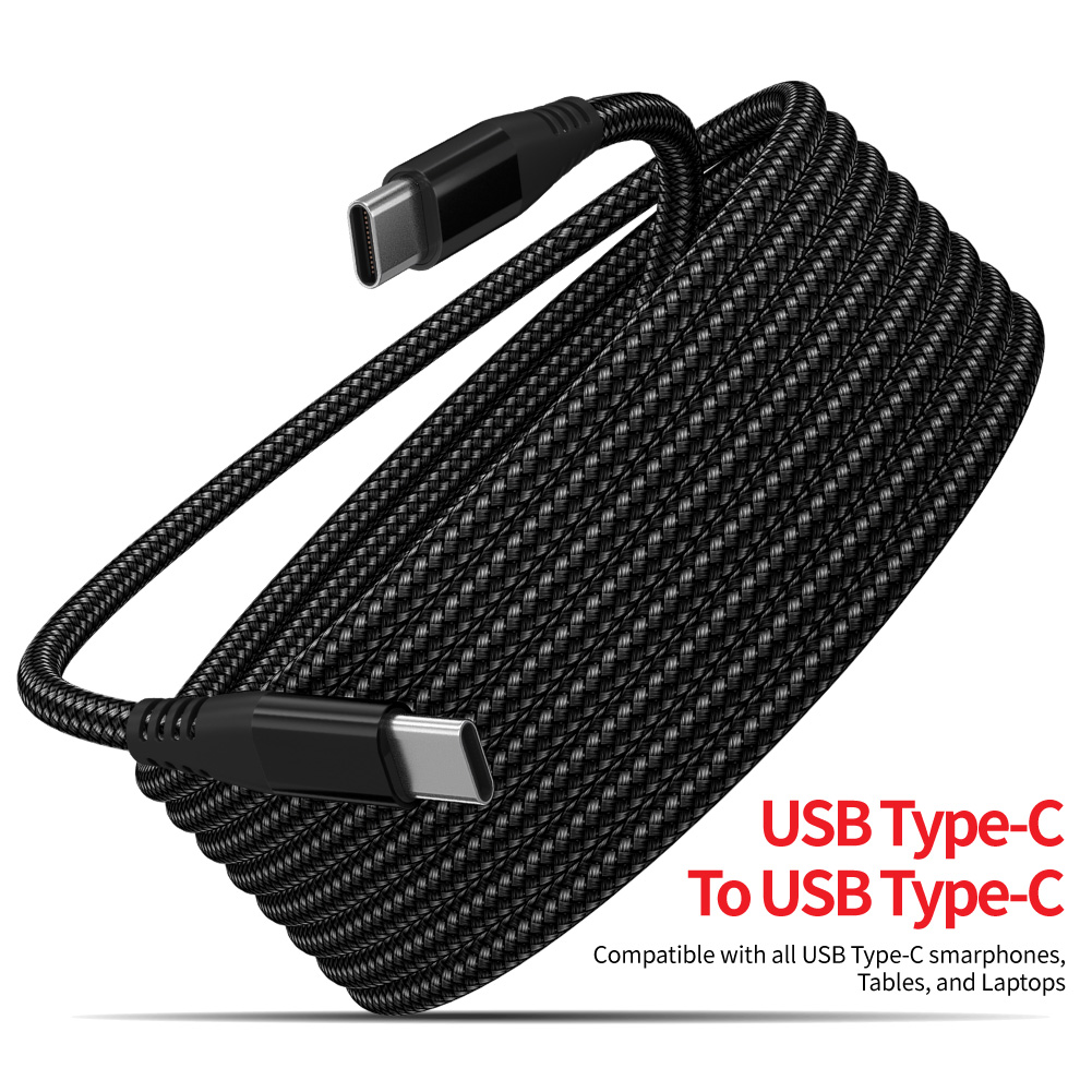 MLTIX ML系列 60W USB-C to USB-C 編織傳輸充電線 - 2M, 灰