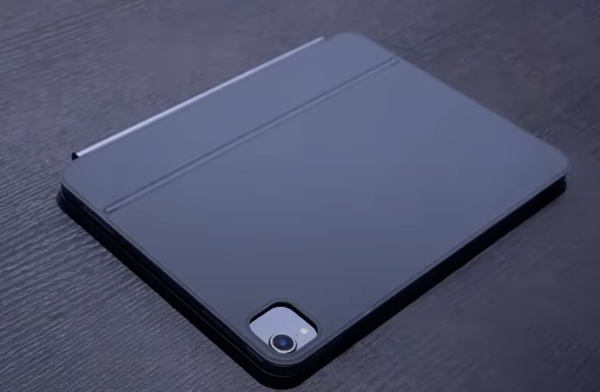 doqo 6 鋁合金巧控磁吸式 2024 iPad Air 6 (11 吋, M2) 鍵盤保護殼 - 繁體, 黑