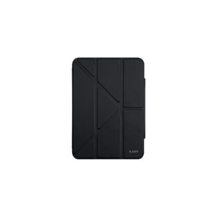 LAUT HUEX 透明背板 iPad mini 8.3 吋 (第 6 代，2021) 多功能保護殼, 黑