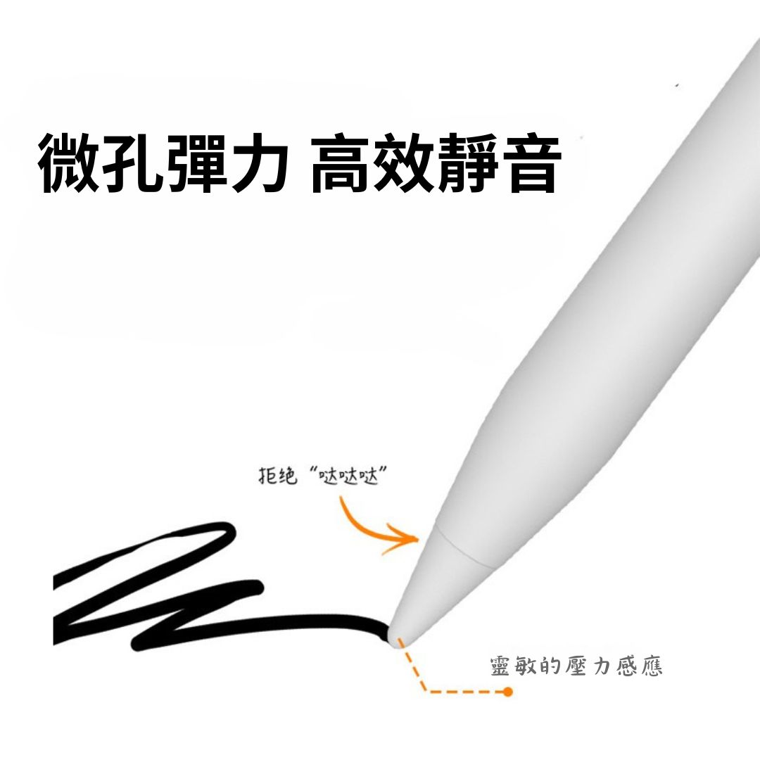 MLTIX 類紙膜用 iPad 替換筆尖筆頭 - 2入, 藍