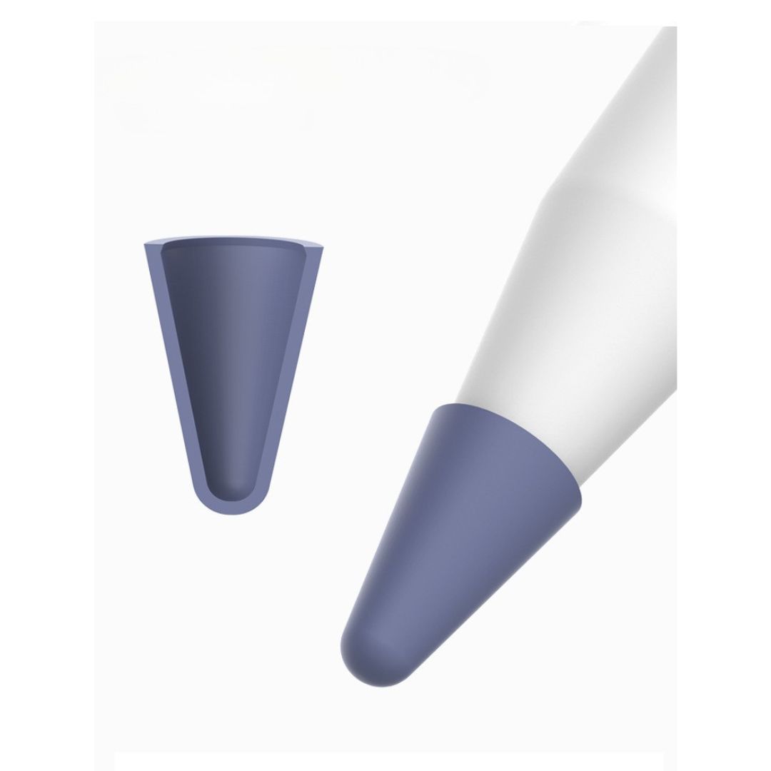 MLTIX 摩擦系列 Apple Pencil Pro 矽膠筆尖套 - 16入, 紫色