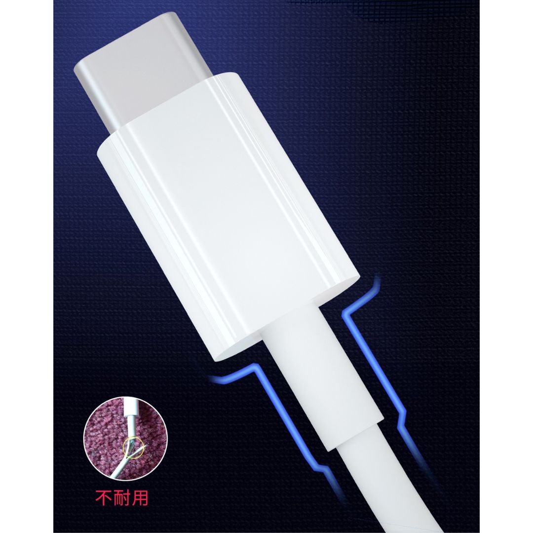 MLTIX ML系列 PD快充 USB-C to USB-C 充電線 - 1.5M, 白