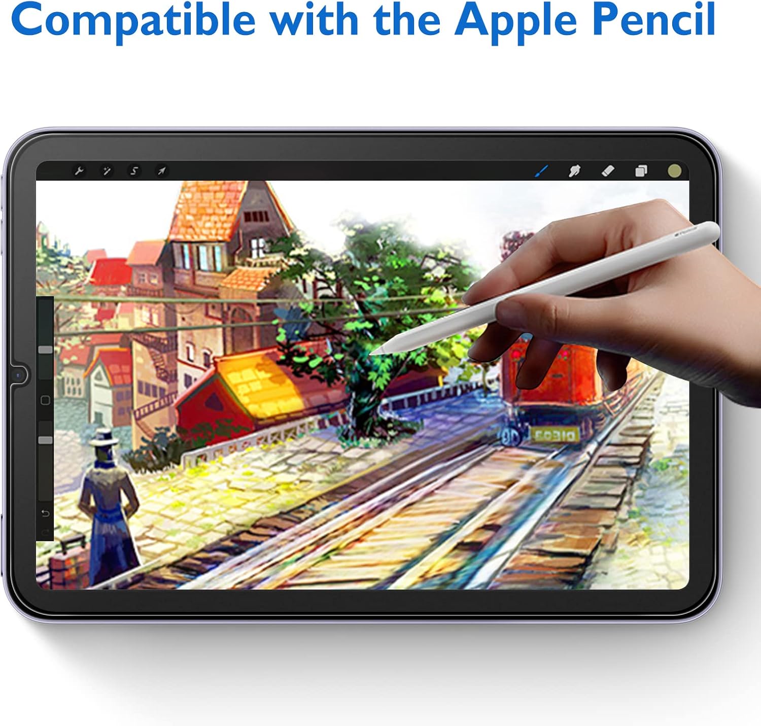 MLTIX 磨砂霧面 9H Glass Pro iPad Air 10.9 吋 (第 5 代,2022) 鋼化玻璃保護貼