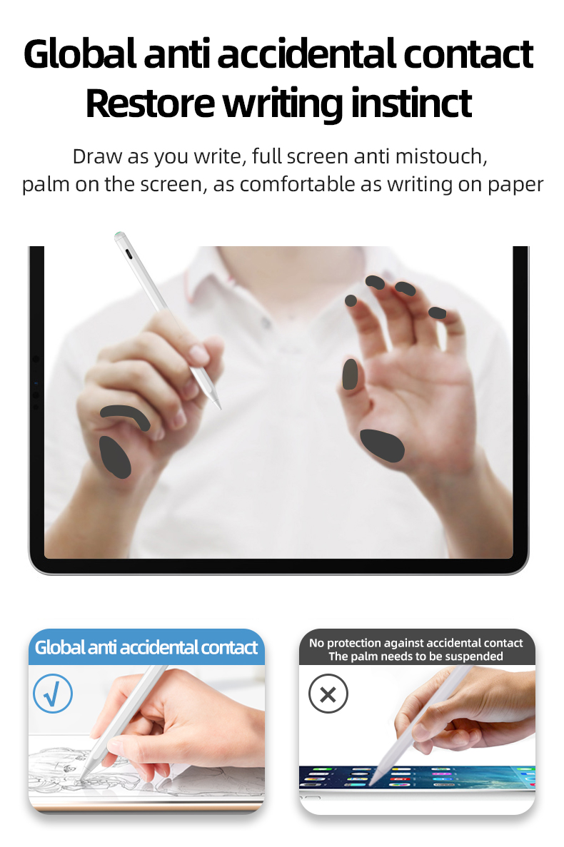 MLTIX X Pen Pro 書寫繪圖款 iPad 主動式觸控筆 - 贈送磁吸充電棒, 白