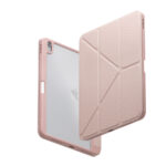 UNIQ Moven 含筆槽軟邊 iPad 11 吋 (第 11 代，2025，A16) 支架保護套, 粉