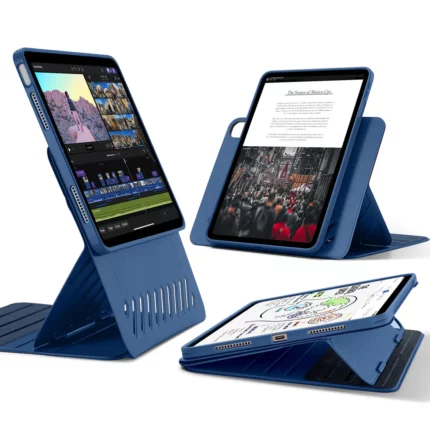 ESR 億色 眾置可升降 iPad 10.9 吋 (第 10 代，2022) 可拆式平板保護殼, 海軍藍