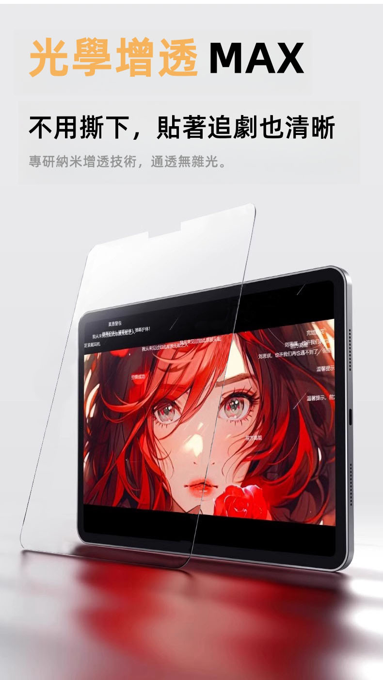 MLTIX 高透款 Paperlike Galaxy Tab S9 Ultra (14.6 吋,2023) 類紙膜保護貼