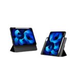 MLTIX M720 含筆槽磁吸可拆式 iPad Air 11 吋 (第 7 代，2025，M3) 可直立高視角平板保護殼, 黑