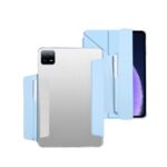 MLTIX MS2 可拆式多角度 小米 Xiaomi Pad 8 Pro (11.2 吋，2026) 透明背蓋保護殼, 天空藍