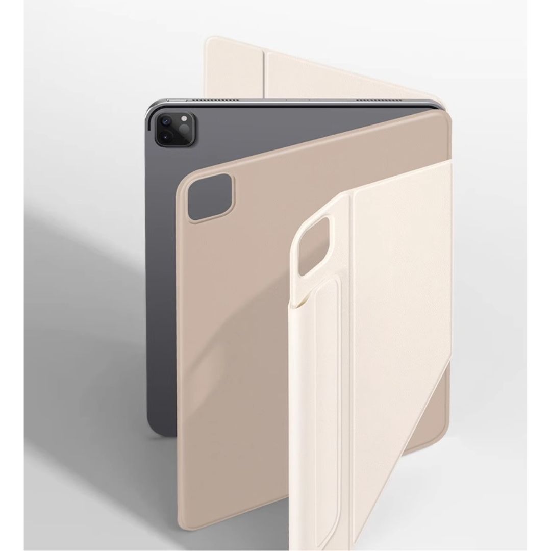 MLTIX MT2 磁吸可拆式 iPad Air 13 吋 (第 2 代,2025,M3) 聰穎雙面夾保護套, 黑