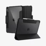 Spigen Ultra Hybrid Pro iPad Air 10.9 吋 (第 4 代，2020) 含磁扣軍規防摔保護殼, 黑