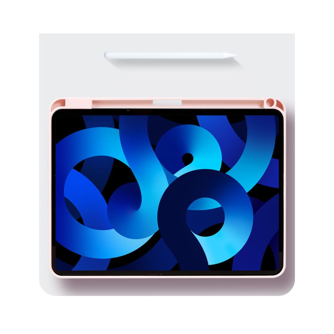 MLTIX M720 含筆槽磁吸可拆式 iPad 10.9 吋 (第 10 代,2022) 可直立高視角平板保護殼, 冰藍