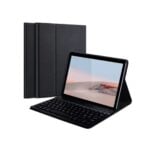 MLTIX 微軟 Surface Pro 11 (13 吋，2024) 皮革保護套含觸控板鍵盤組 - 繁體, 黑