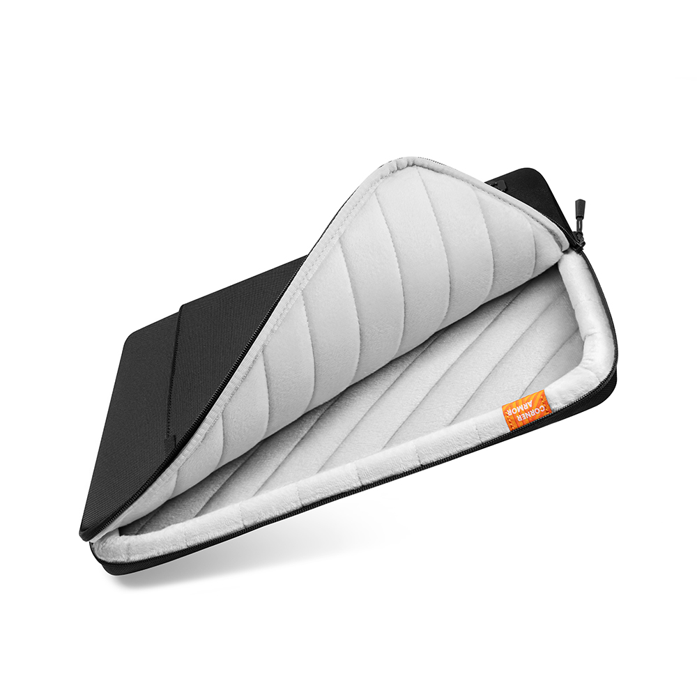 tomtoc 360º 完全防護 Pro 13吋包 手拿平板筆電收納包, 黑