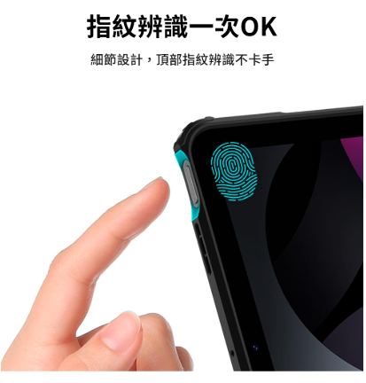 Spigen Ultra Hybrid Pro iPad Air 13 吋 (第 1 代,2024,M2) 含筆槽含磁扣軍規防摔保護殼, 黑