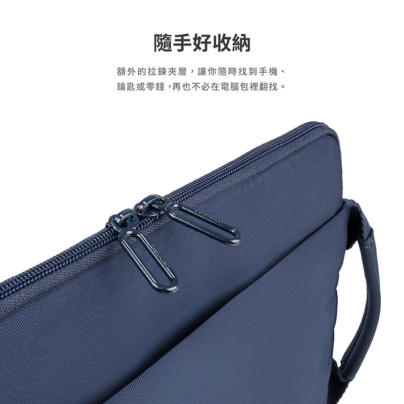Tucano Sandy 14吋包 都會時尚手提電腦內袋包, 黑