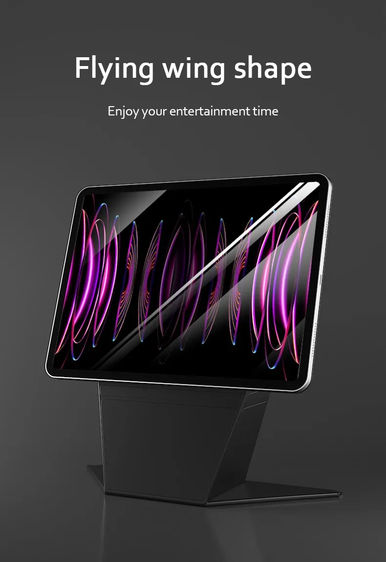 MLTIX MT3 高視角 iPad Air 10.9 吋 (第 4 代，2020) 磁吸保護殼, 黑