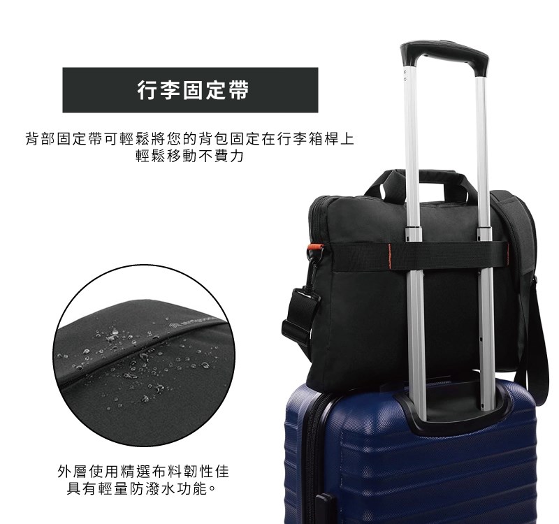 STM Gamechange brief 16吋包 電腦包, 黑