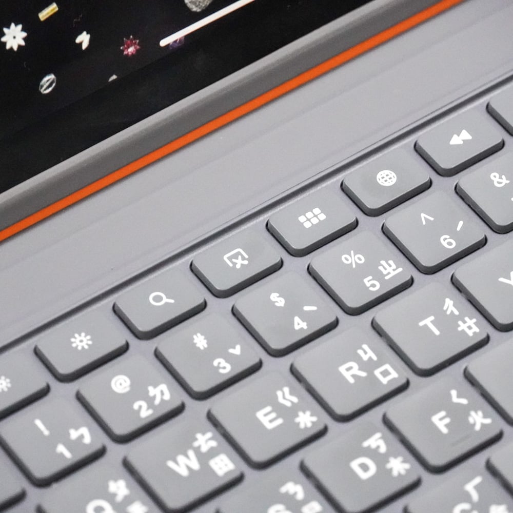 MLTIX MCK Pro 可直立抗彎曲 iPad Air 13 吋 (第 3 代,2026,M4) 可拆式防摔鍵盤保護殼 - 繁體, 霧灰