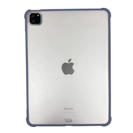 MLTIX Transparent iPad Pro 12.9 吋 (第 5 代，2021，M1) 背蓋式平板保護殼, 阿拉斯加藍