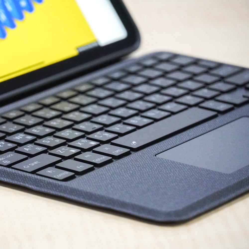 MLTIX 可直立多角度 iPad Pro 11 吋 (第 5 代,2024,M4) 含筆槽可拆式鍵盤保護殼 - 繁體, 白