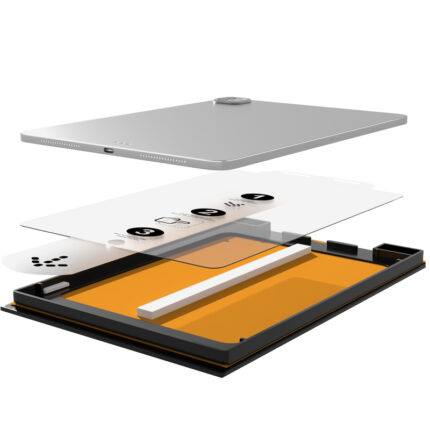 MLTIX 高清玻璃 iPad Pro 11 吋 (第 6 代，2025，M5) 玻璃保護膜含貼膜神器 - 一片裝