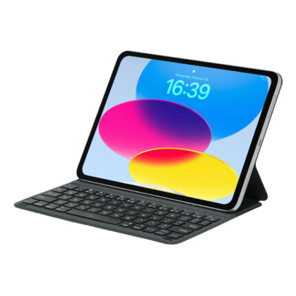 MLTIX MX-400 輕巧磁吸 iPad 11 吋 (第 11 代，2025，A16) 聰穎雙面夾鍵盤 - 繁體, 魔力黑
