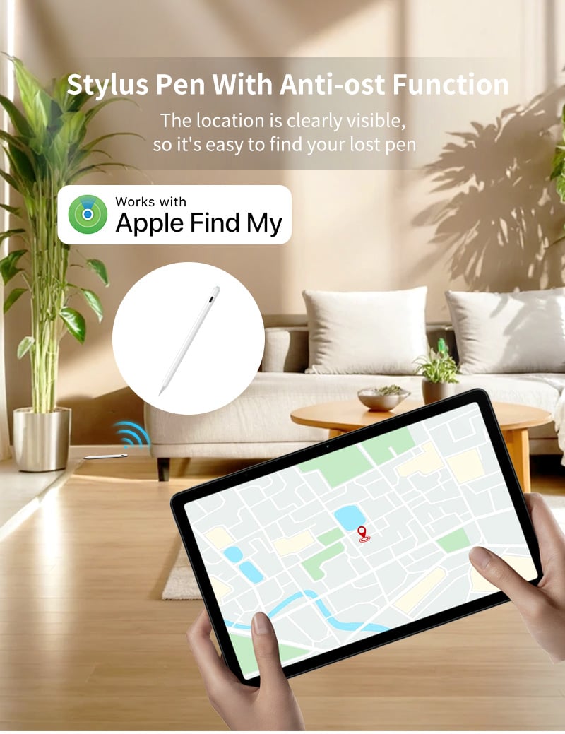 MLTIX X Pen Pro+ 書寫繪圖款 - 支援 2018 ~ 2026 年間的 iPad 防誤觸觸控筆 (贈送磁吸充電棒), 白