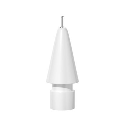MLTIX 0.6mm 極細 Apple Pencil (第 2 代) 替換金屬筆尖筆頭, 白