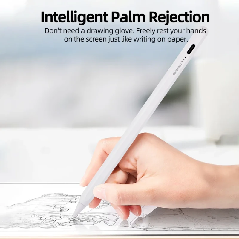MLTIX X Pen Lite 書寫繪圖款 - 支援 2018 ~ 2026 年間的 iPad 防誤觸觸控筆 (支援 Apple 筆尖), 黑
