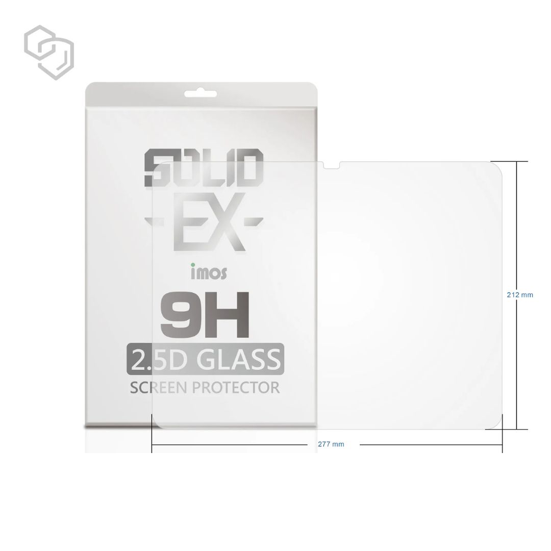 你的段落文字 (10) imos 9H 高透鋼化玻璃 iPad Pro 13 吋 (第 8 代,2025,M5) 螢幕保護貼:圖片 1