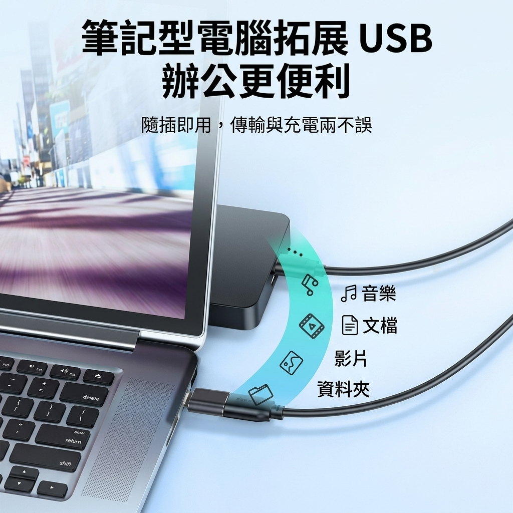 MLTIX USB-A to USB-C OTG 手機 / 平板 專用多功能轉接頭 (隨身碟、鍵盤、滑鼠)