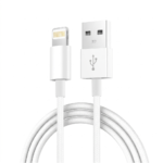 MLTIX USB-A to Lightning 手機 / 平板 2A 傳輸充電線 - 100cm, 白
