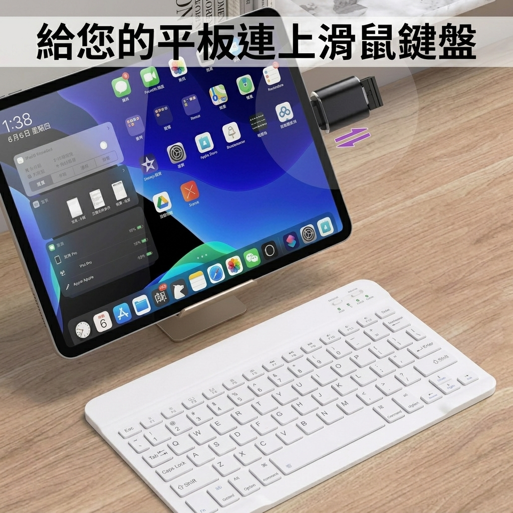 MLTIX USB-A to USB-C OTG 手機 / 平板 專用多功能轉接頭 (隨身碟、鍵盤、滑鼠)