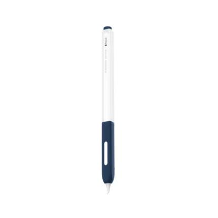 MLTIX 原子筆造型 Apple Pencil Pro 矽膠觸控筆筆套, 深藍色