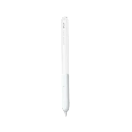 MLTIX 原子筆造型 Apple Pencil Pro 矽膠觸控筆筆套, 白