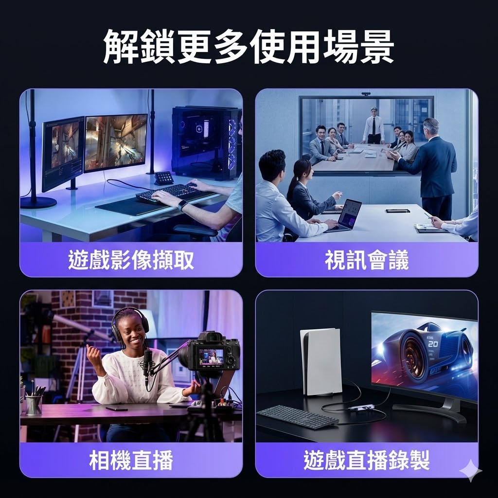 MLTIX 三合一 Hub Type-C 100W PD 快充 USB 3.0 擴充 手機 / 平板 / 筆電 Switch PS5 Xbox 相機 遊戲錄影 視訊會議 影音擷取轉接頭