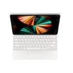 Apple 原廠 無快捷鍵 iPad Pro 12.9 吋 (第 4 代，2020) 巧控鍵盤 鍵盤保護殼, 白：圖片 2