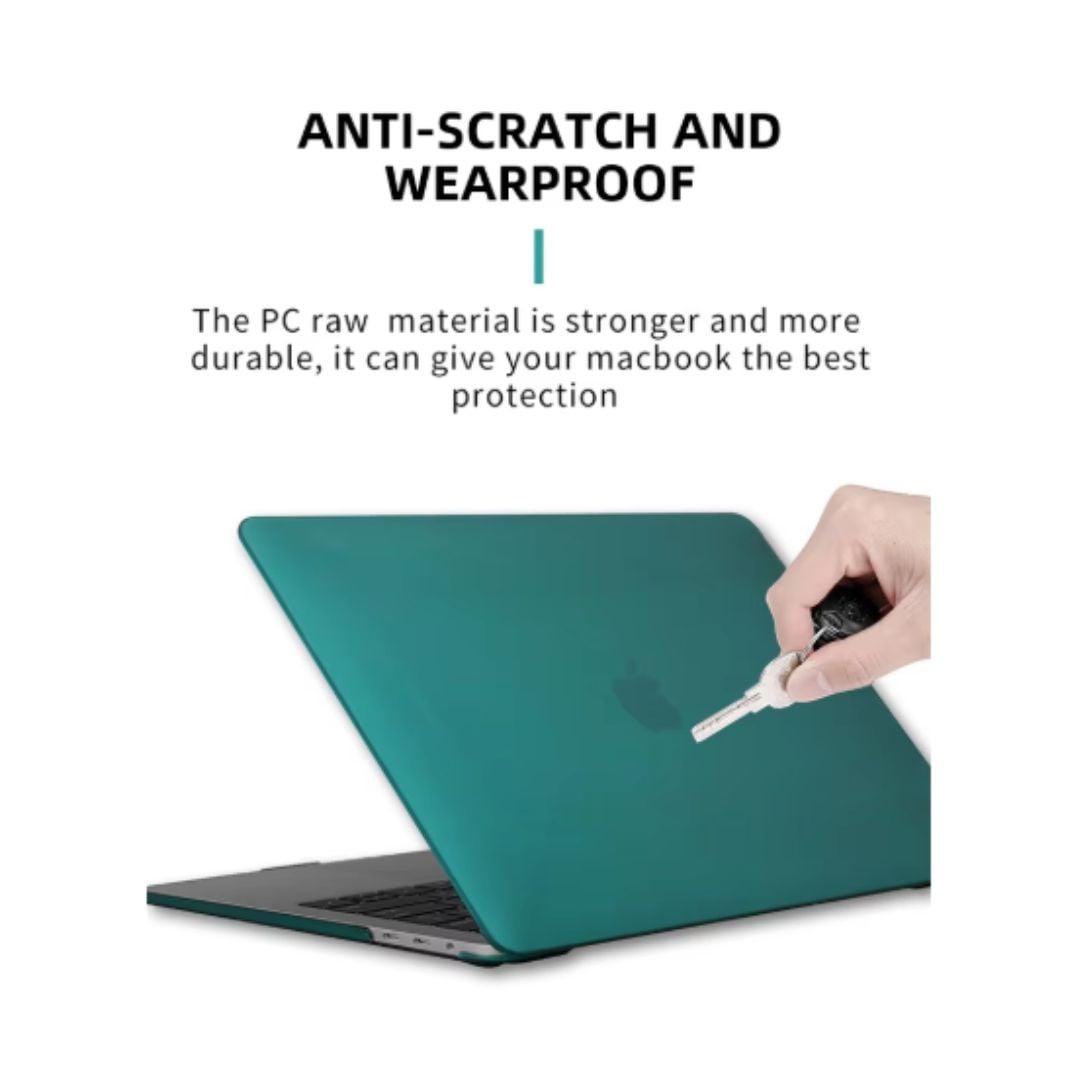 MLTIX IceGlaze MacBook Neo 13 吋 (2026,A18 Pro) 水晶筆電保護殼, 黑