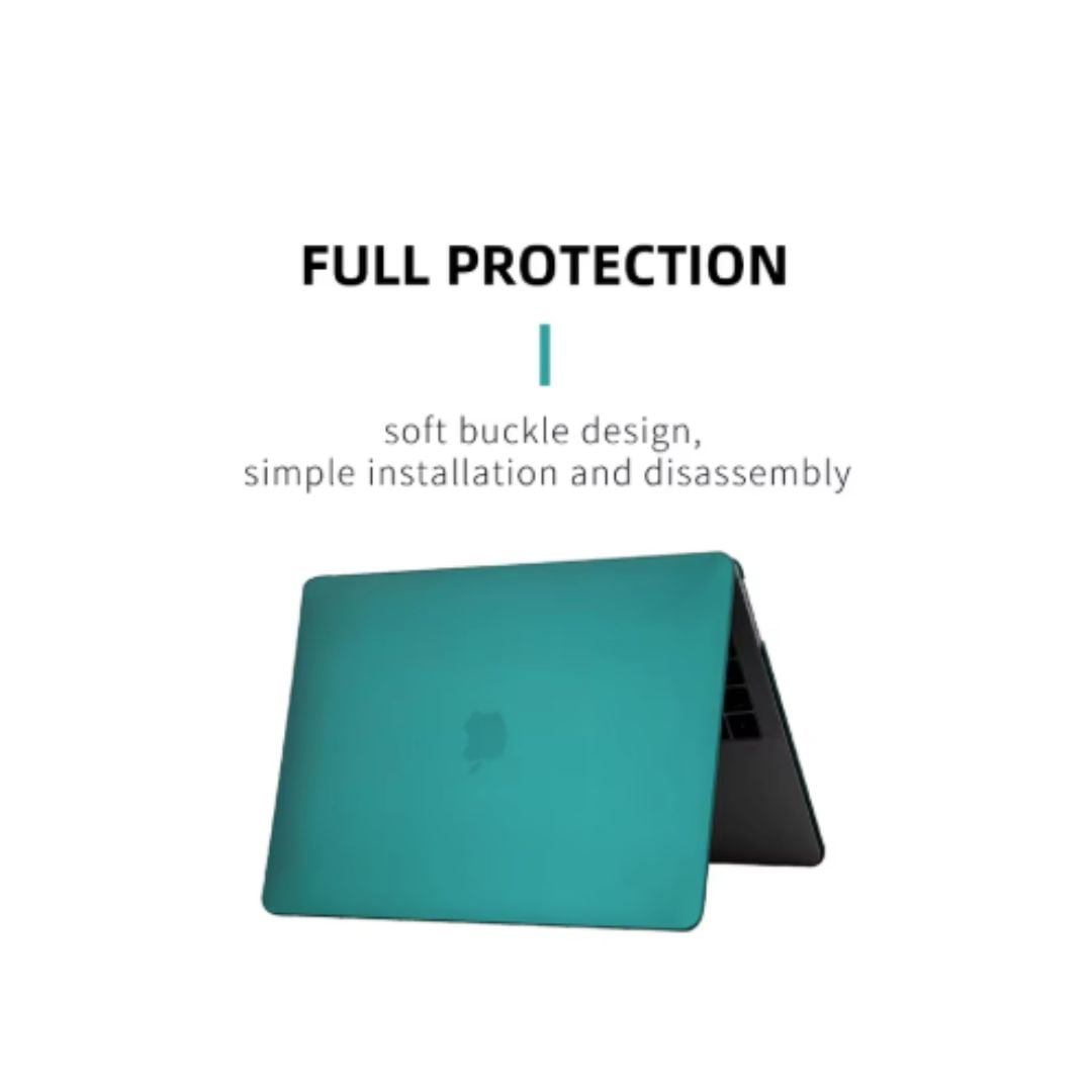 MLTIX IceGlaze MacBook Neo 13 吋 (2026,A18 Pro) 水晶筆電保護殼, 黑