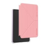 SKINARMA 日本東京 Zeta 可拆式磁吸 iPad Air 10.9 吋 (第 5 代，2022，M1) 支架筆槽保護殼, 粉