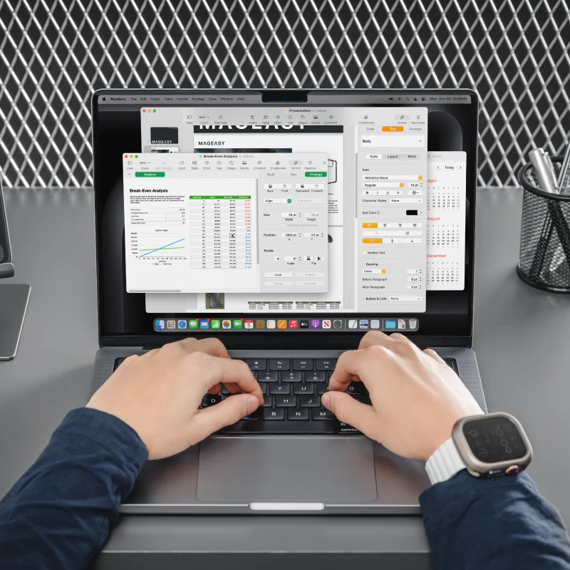 MAGEASY Guard Privacy MacBook Neo 13 吋 (2026,A18 Pro) 磁吸式防窺螢幕保護膜