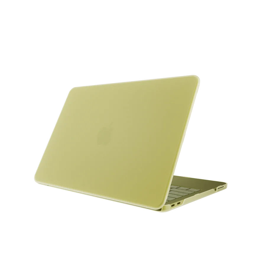 MeAero_Neo_citrus_05_900x MAGEASY Aero MacBook Neo 13 吋 (2026,A18 Pro) 磨砂筆電保護殼, 黃色:圖片 1