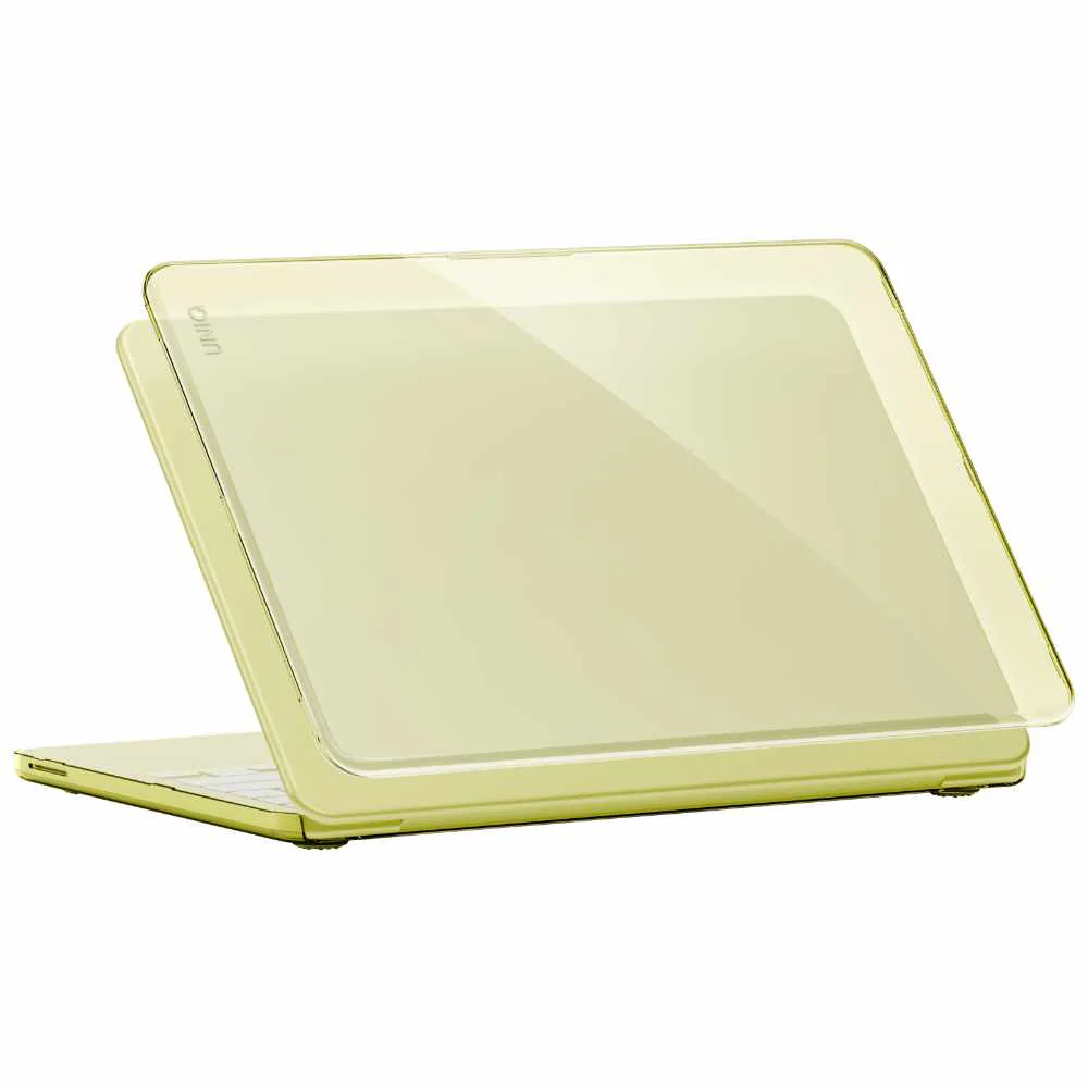 Vero_MacBookNeo-Tinted-Citrus-01--High-res UNIQ Vero MacBook Neo 13 吋 (2026,A18 Pro) 輕薄清透筆電保護殼, 黃色:圖片 1